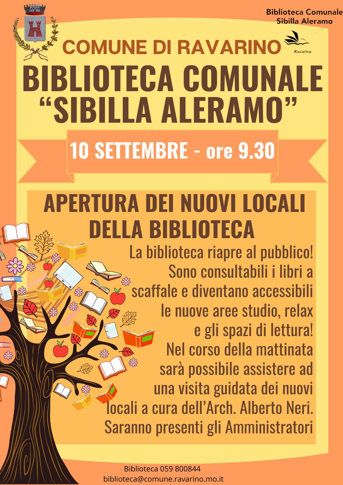 Riapre al pubblico la Biblioteca “Sibilla Aleramo”! foto 