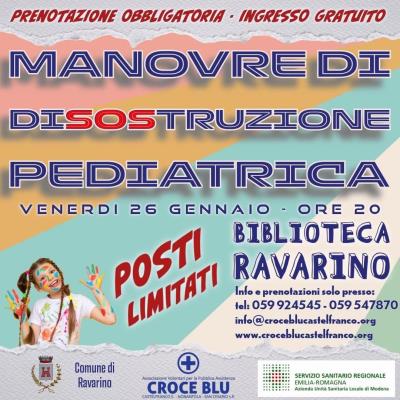 Manovre di diSOStruzione pediatrica foto 