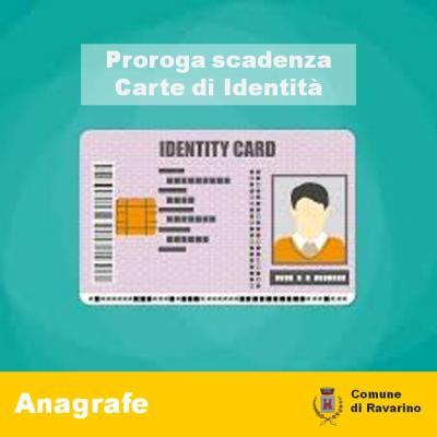 Prorogata al 30 aprile 2021 la validità di CI scadute o in scadenza  foto 
