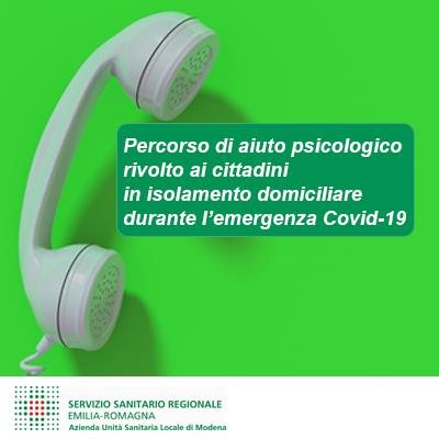 Sportello di aiuto psicologico - COVID 19 foto 