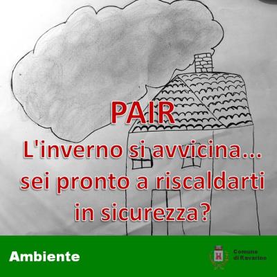 PAIR - RISCALDARSI IN SICUREZZA - ALCUNI SUGGERIMENTI foto 